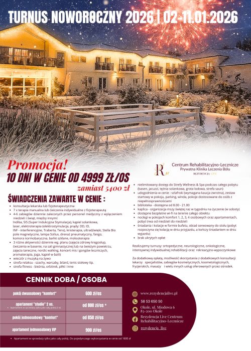 TURNUS NOWOROCZNY 2026 | 02 - 11.01.2026